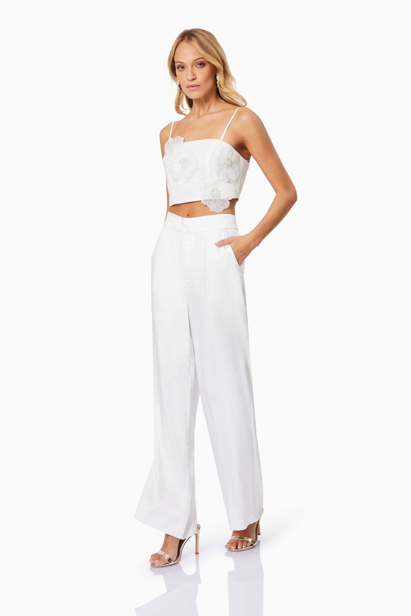 Abigail Top Ivory - SODA Fashion Haus