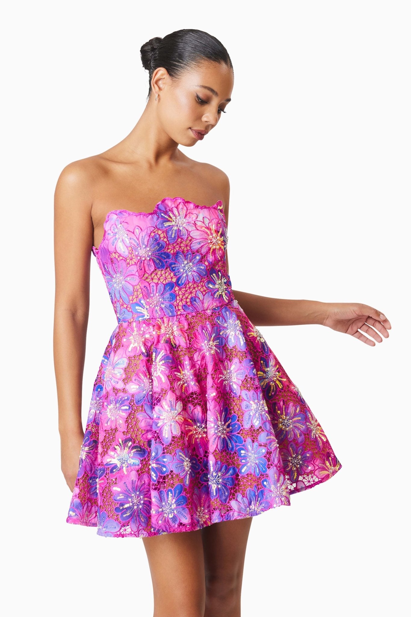 Abrielle Fit & Flare Mini Dress - SODA Fashion Haus