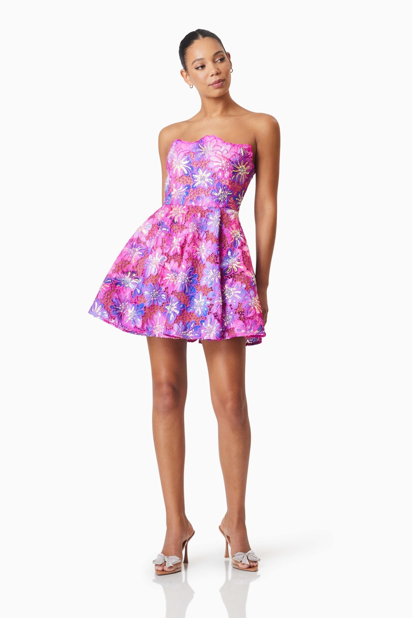 Abrielle Fit & Flare Mini Dress - SODA Fashion Haus