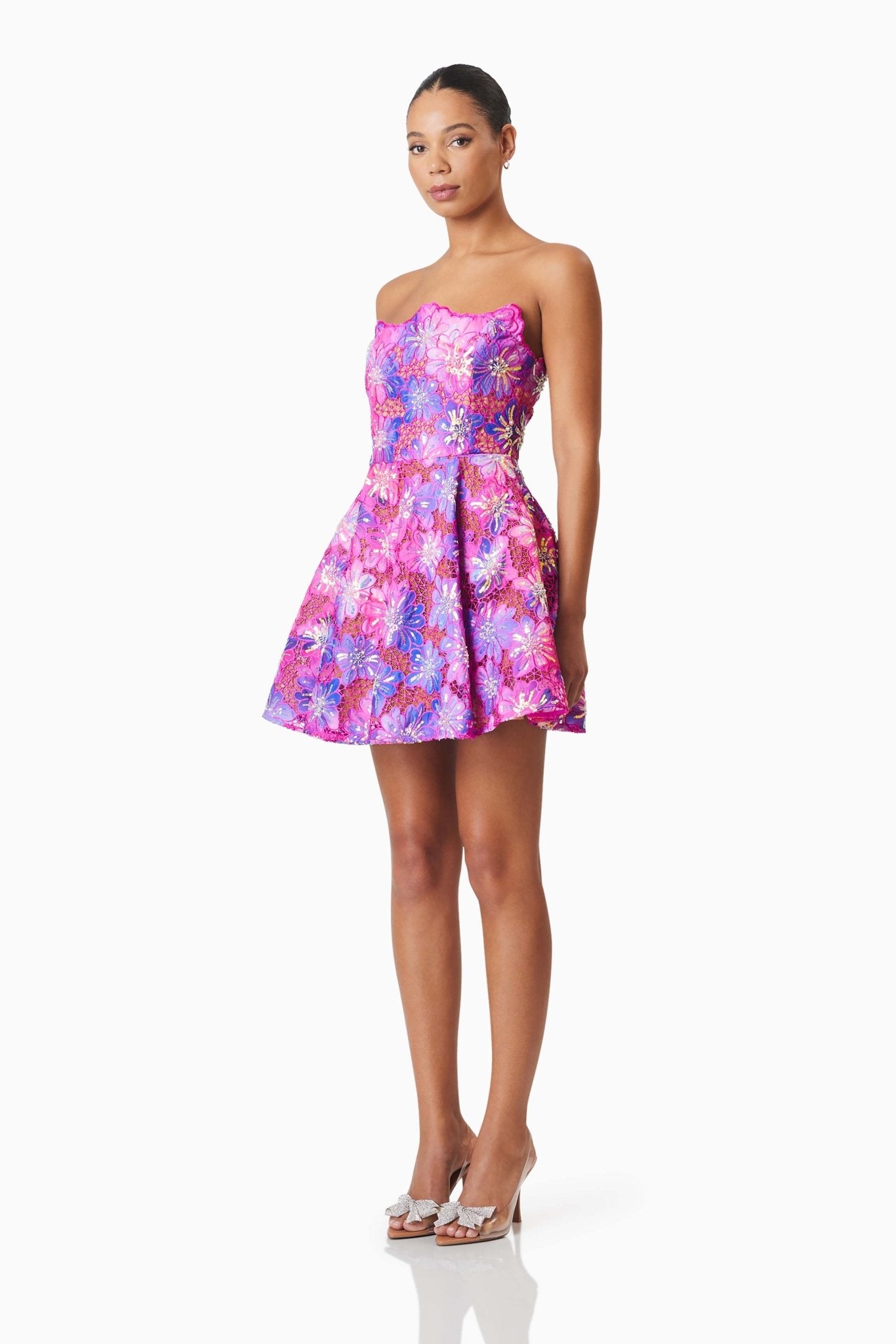 Abrielle Fit & Flare Mini Dress - SODA Fashion Haus