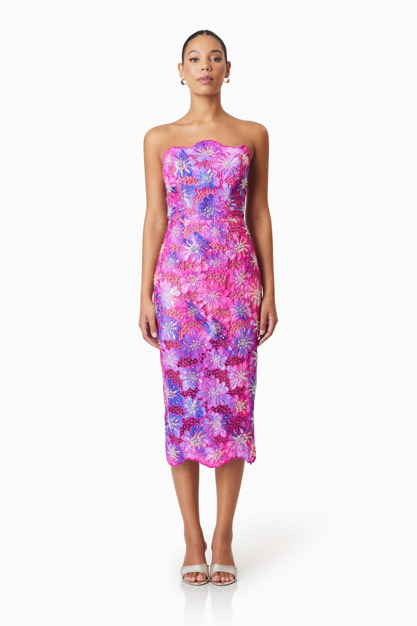 Abrielle Midi Dress - SODA Fashion Haus