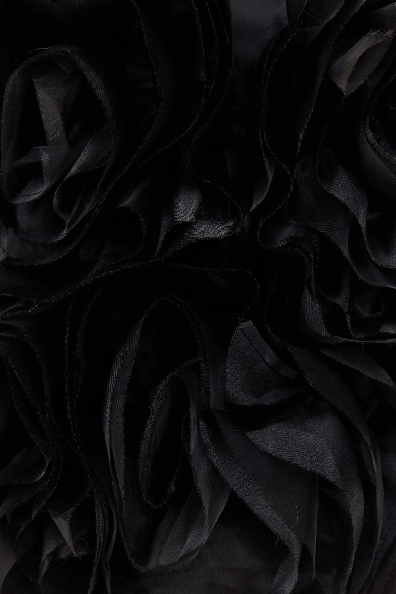 Asher Flower Mini Dress - Black - SODA Fashion Haus