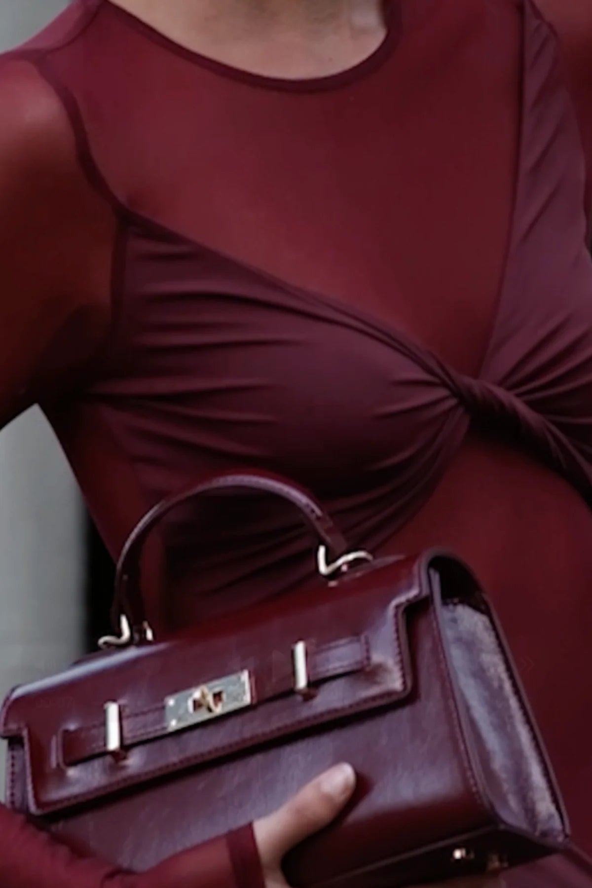 Auguste Long Sleeve Mesh Jersey Maxi - SODA Fashion Haus