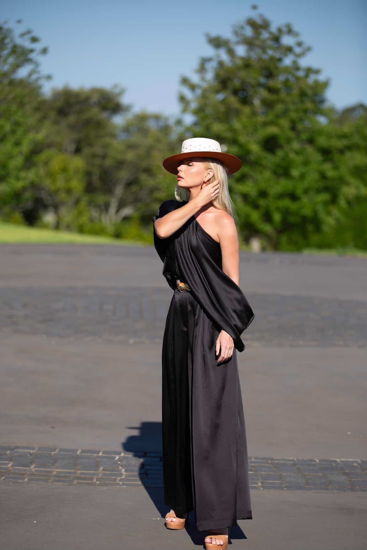 Bijou Pant - Black by Silk Degrees - Australian designer Pants | SODA Fashion Haus