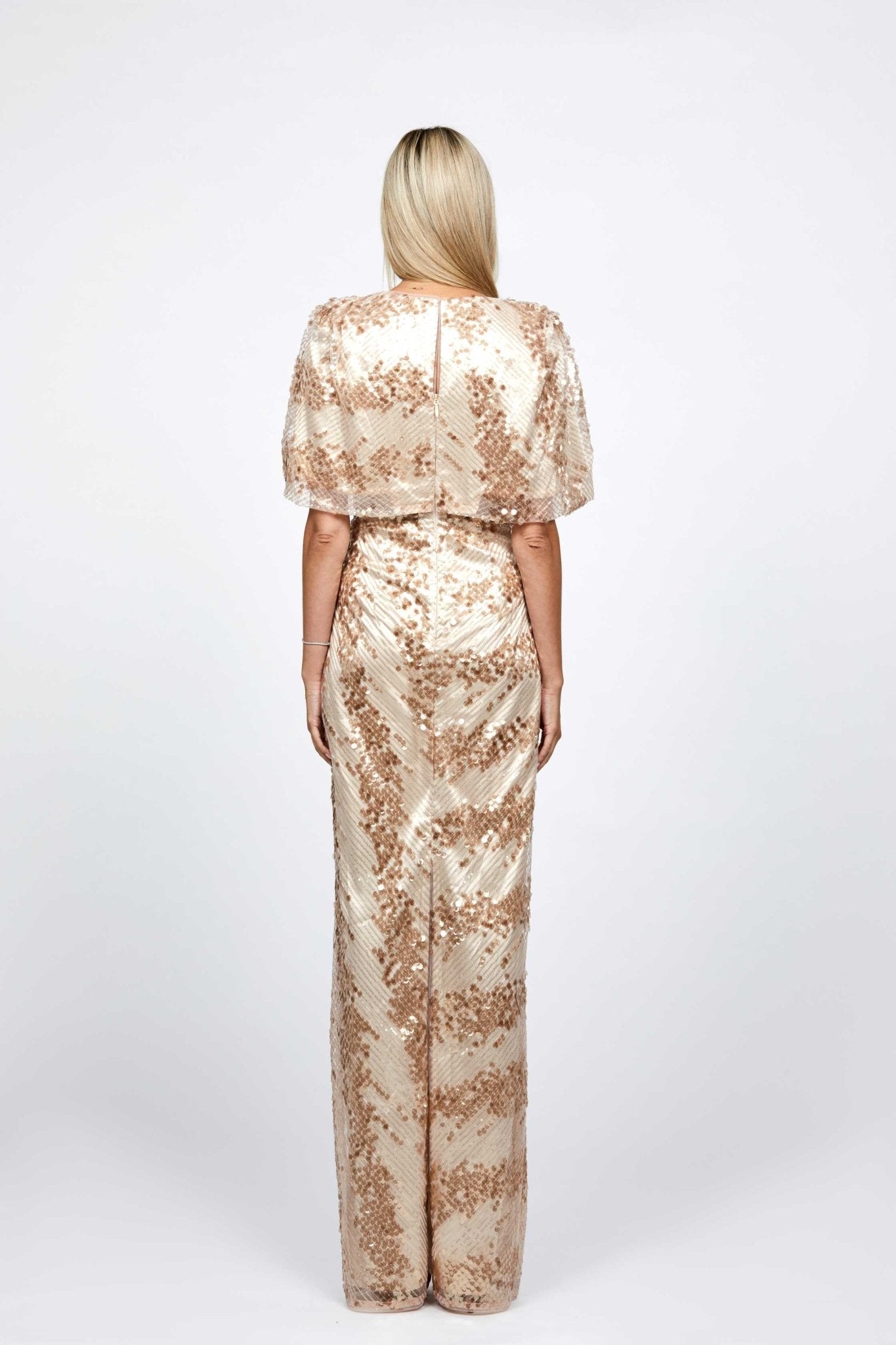 Breakaway Cape Gown - SODA Fashion Haus