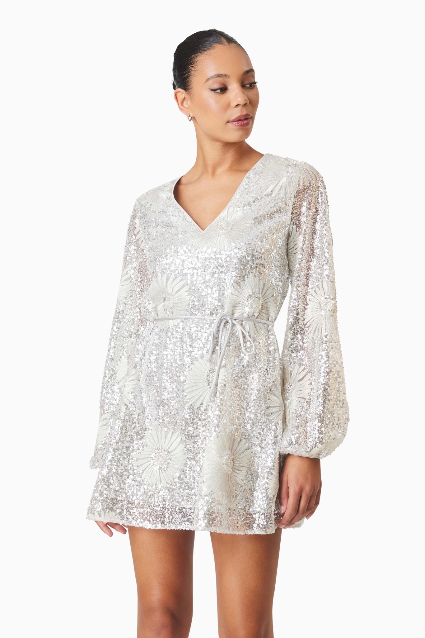 Caledonia Longsleeve Mini Dress - SODA Fashion Haus