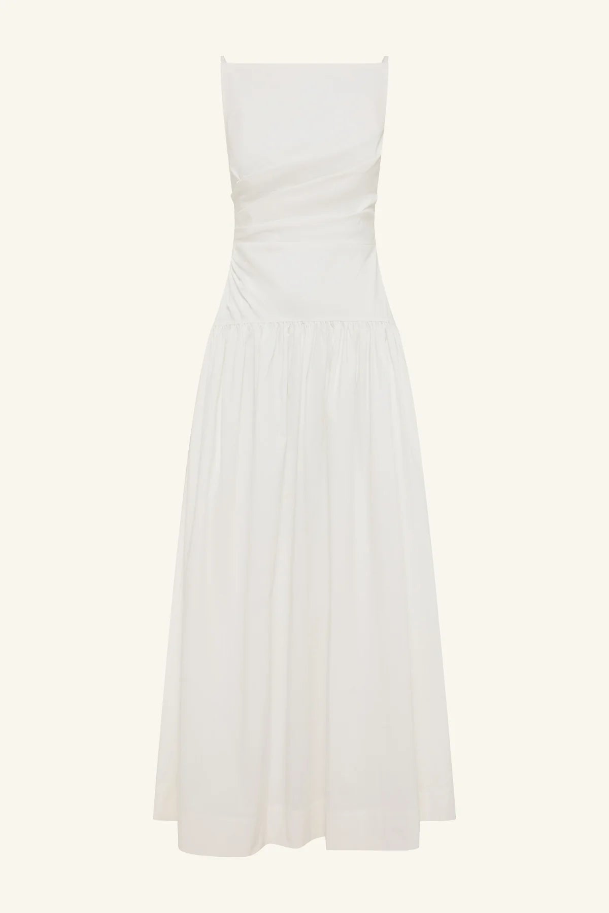 Campbell Square Neck Maxi Dress in Ivory by Shona Joy - Australian designer Dress | SODA Fashion Haus