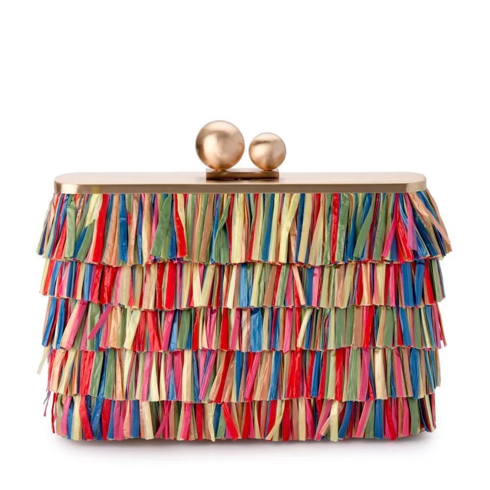 Carlita Fringe Clutch - SODA Fashion Haus
