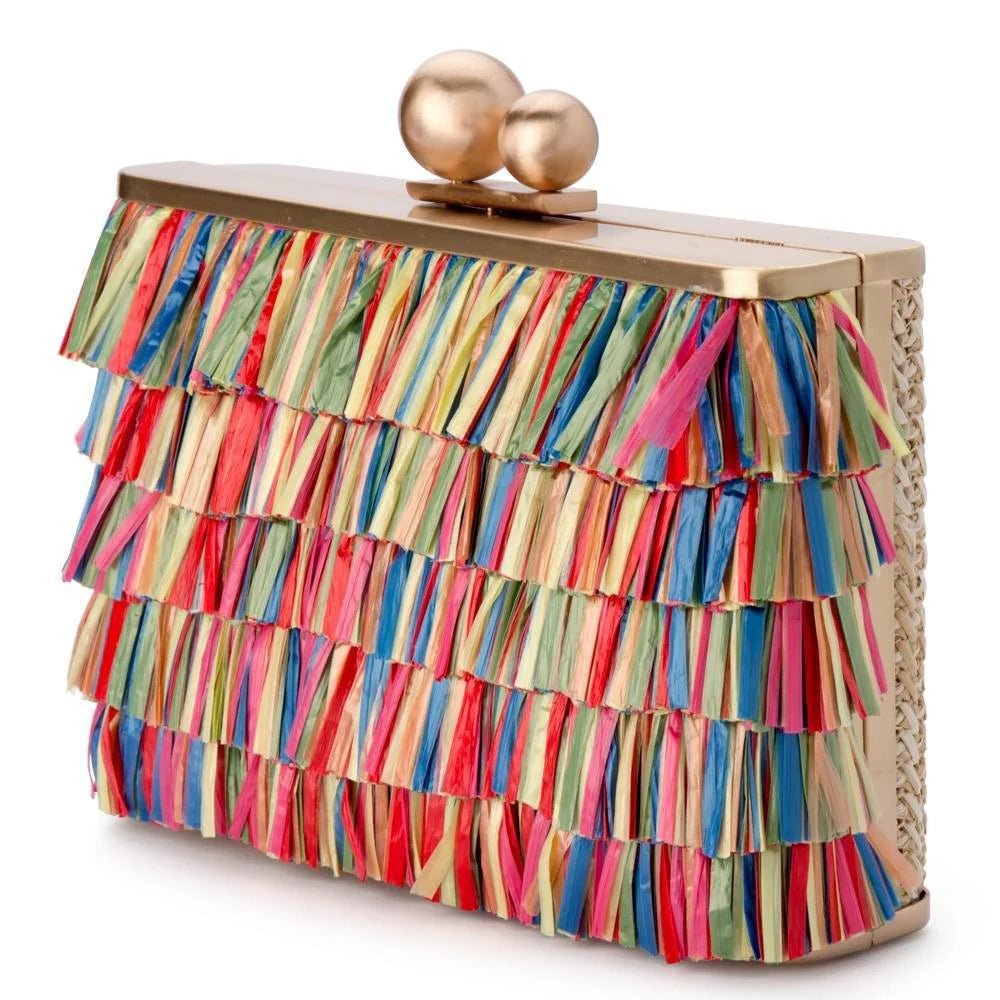 Carlita Fringe Clutch - SODA Fashion Haus