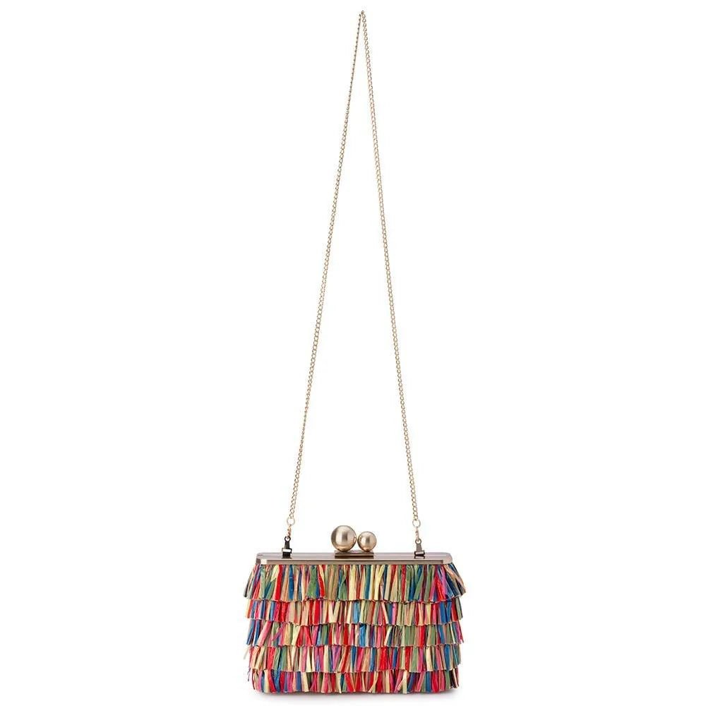 Carlita Fringe Clutch - SODA Fashion Haus