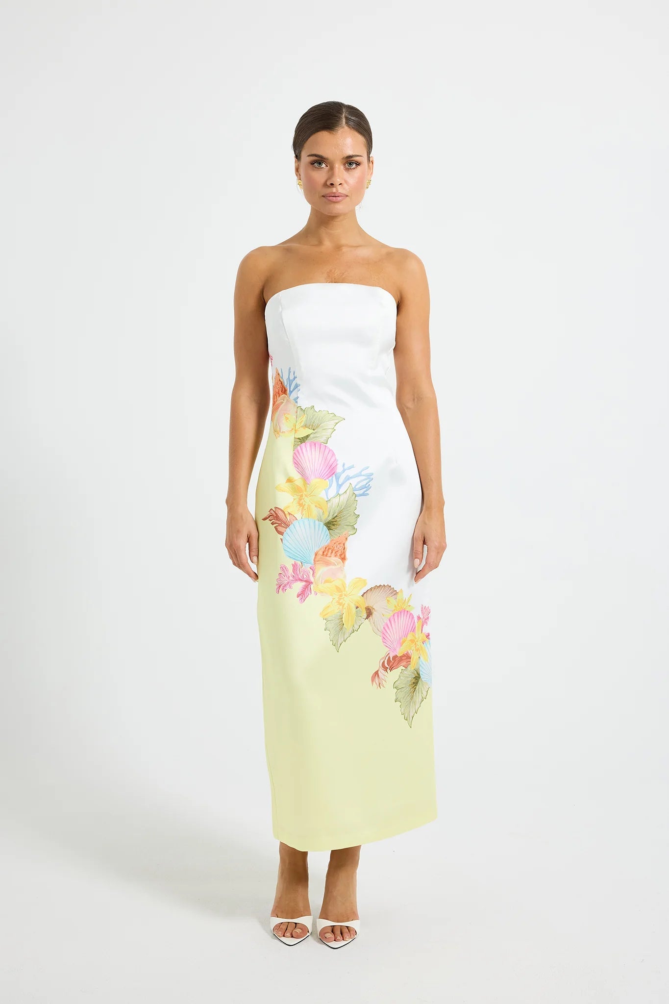 Cove Strapless Midi by Pasduchas - Australian designer Dress | SODA Fashion Haus