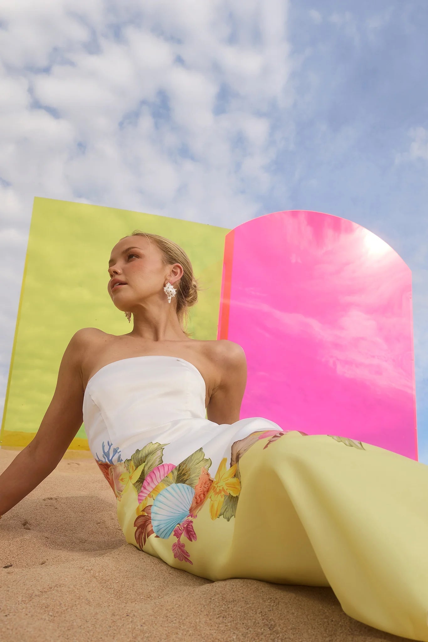Cove Strapless Midi by Pasduchas - Australian designer Dress | SODA Fashion Haus
