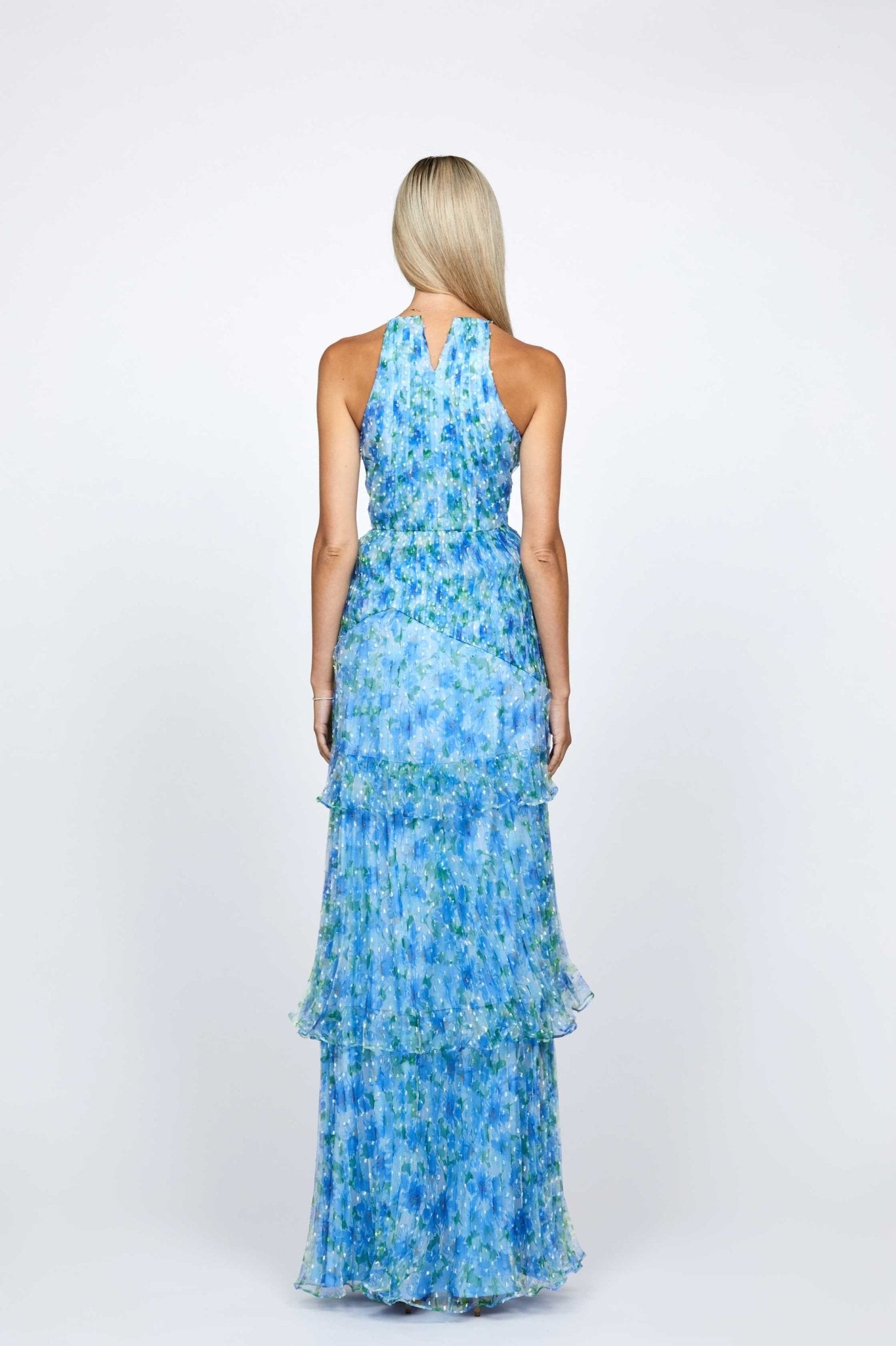 Deera Tiered Organza Gown - SODA Fashion Haus