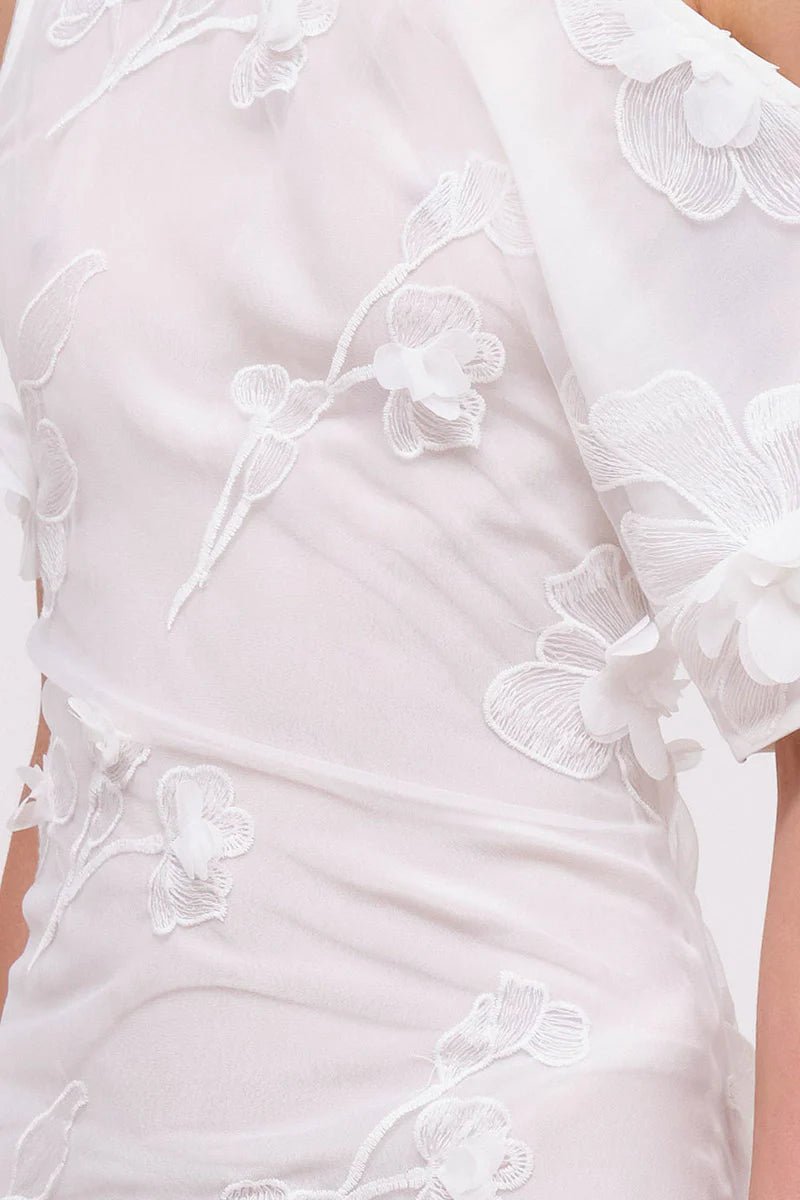 Dylan Flower Tulle Mini - SODA Fashion Haus