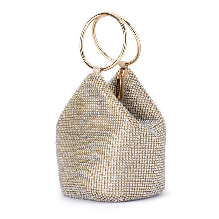 Ellie Crystal Mesh Hand Bag - SODA Fashion Haus