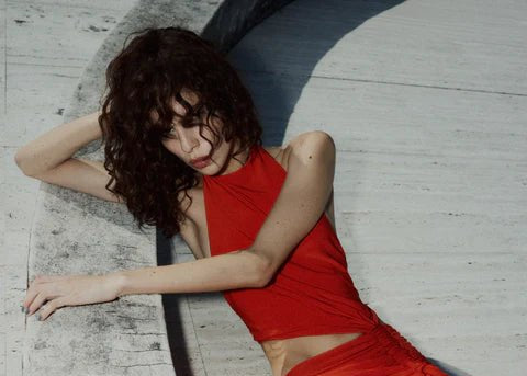 Kendall Dry Jersey Maxi Dress - Chilli Red - SODA Fashion Haus