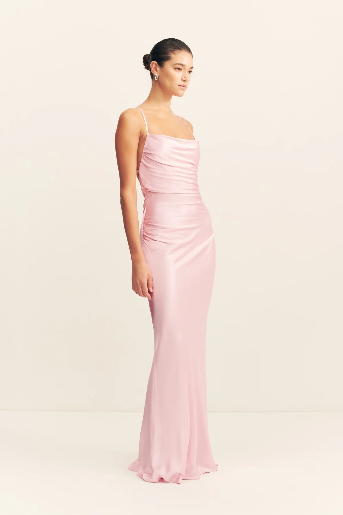 La lune lace back maxi dress - Blossom - SODA Fashion Haus