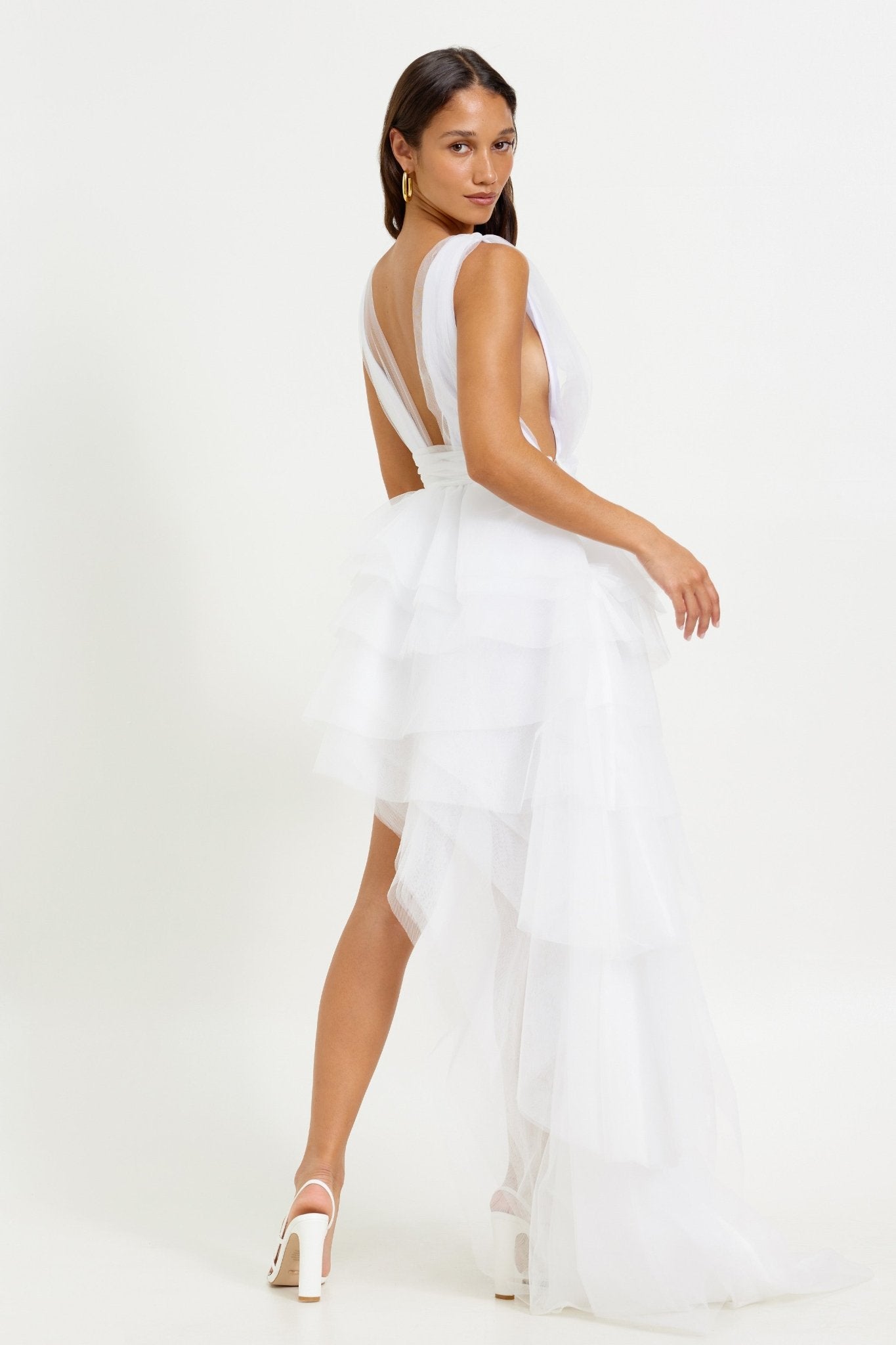 Lola Dress - White - SODA Fashion Haus