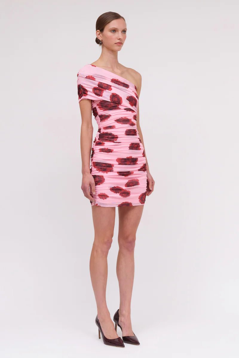 Luca Mesh Off Shoulder Mini - SODA Fashion Haus