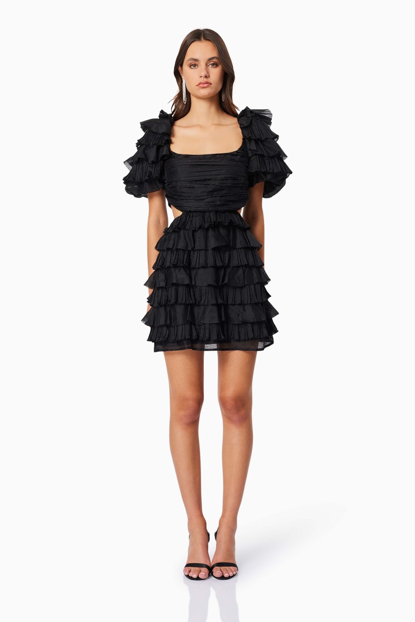 Maya Mini Black Dress - SODA Fashion Haus