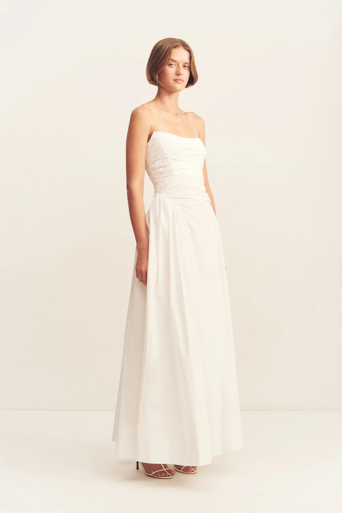 Morton Strapless Panelled Maxi Dress - SODA Fashion Haus