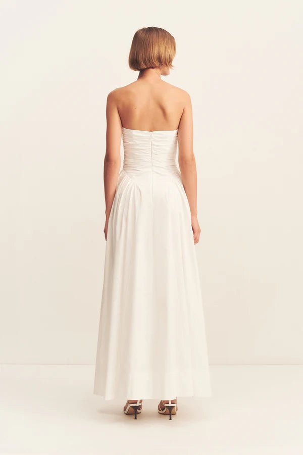 Morton Strapless Panelled Maxi Dress - SODA Fashion Haus