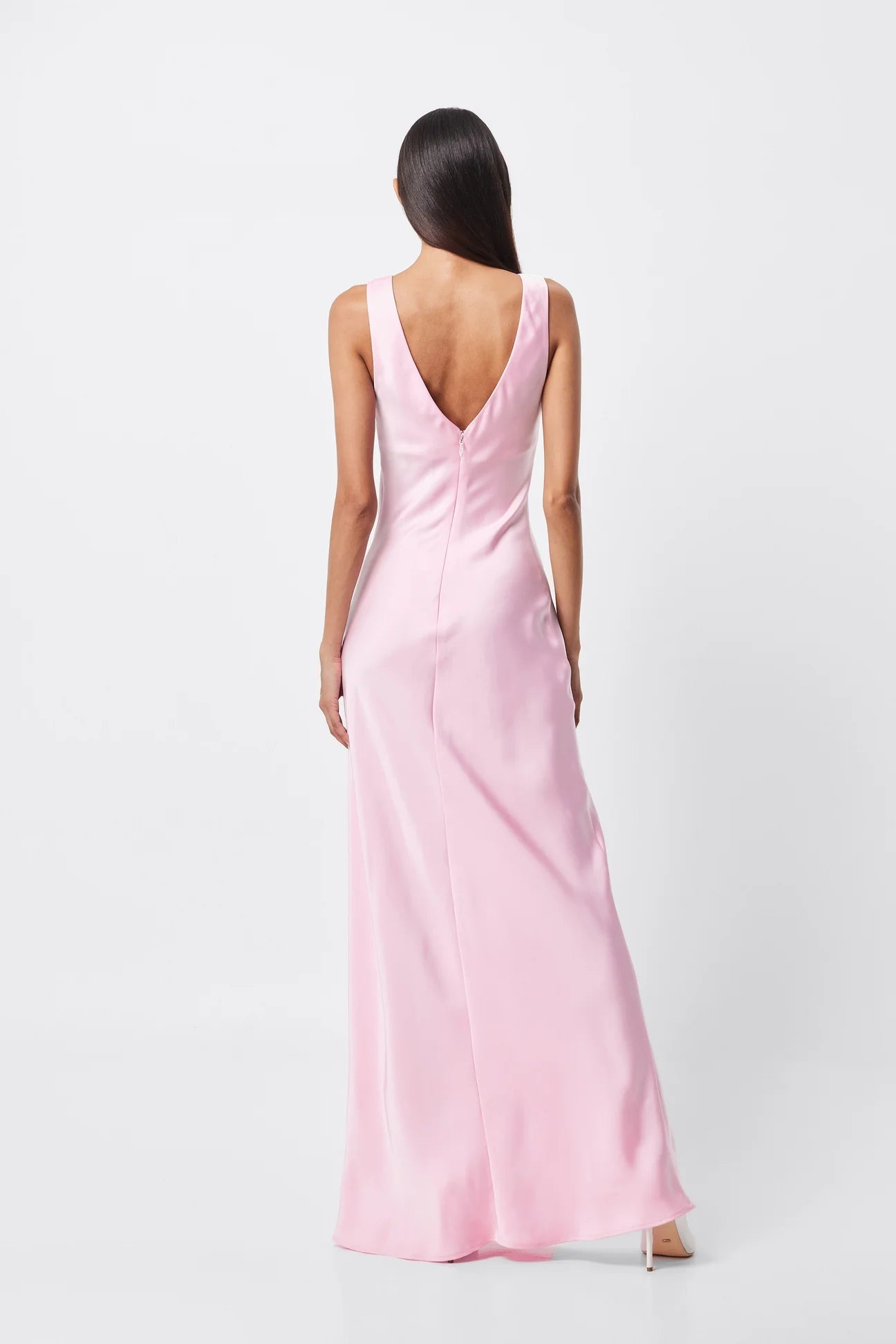 Nuance V Neck Maxi Dress - SODA Fashion Haus