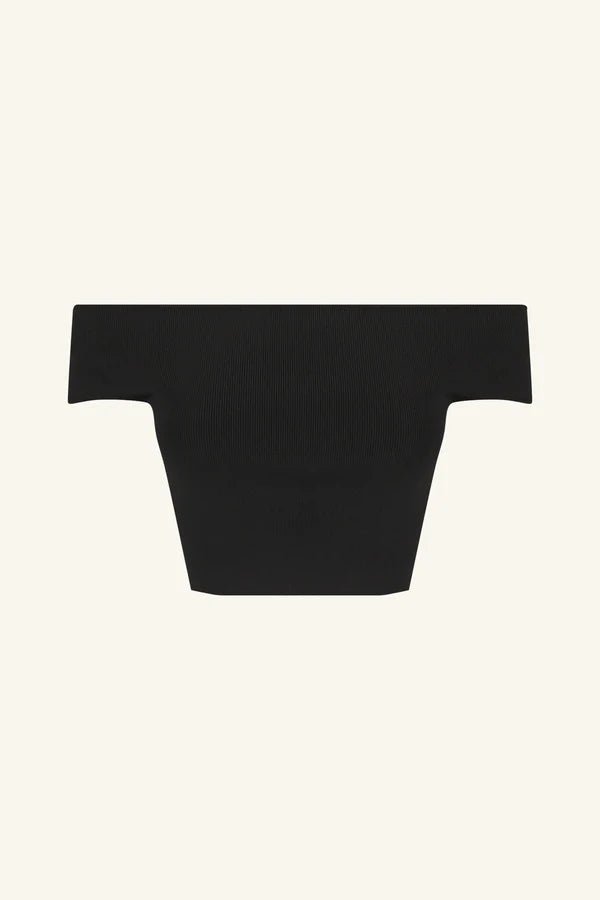 Off Shoulder Top - Black - SODA Fashion Haus