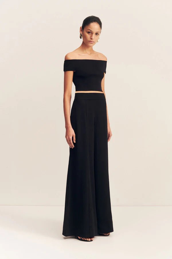 Off Shoulder Top - Black - SODA Fashion Haus