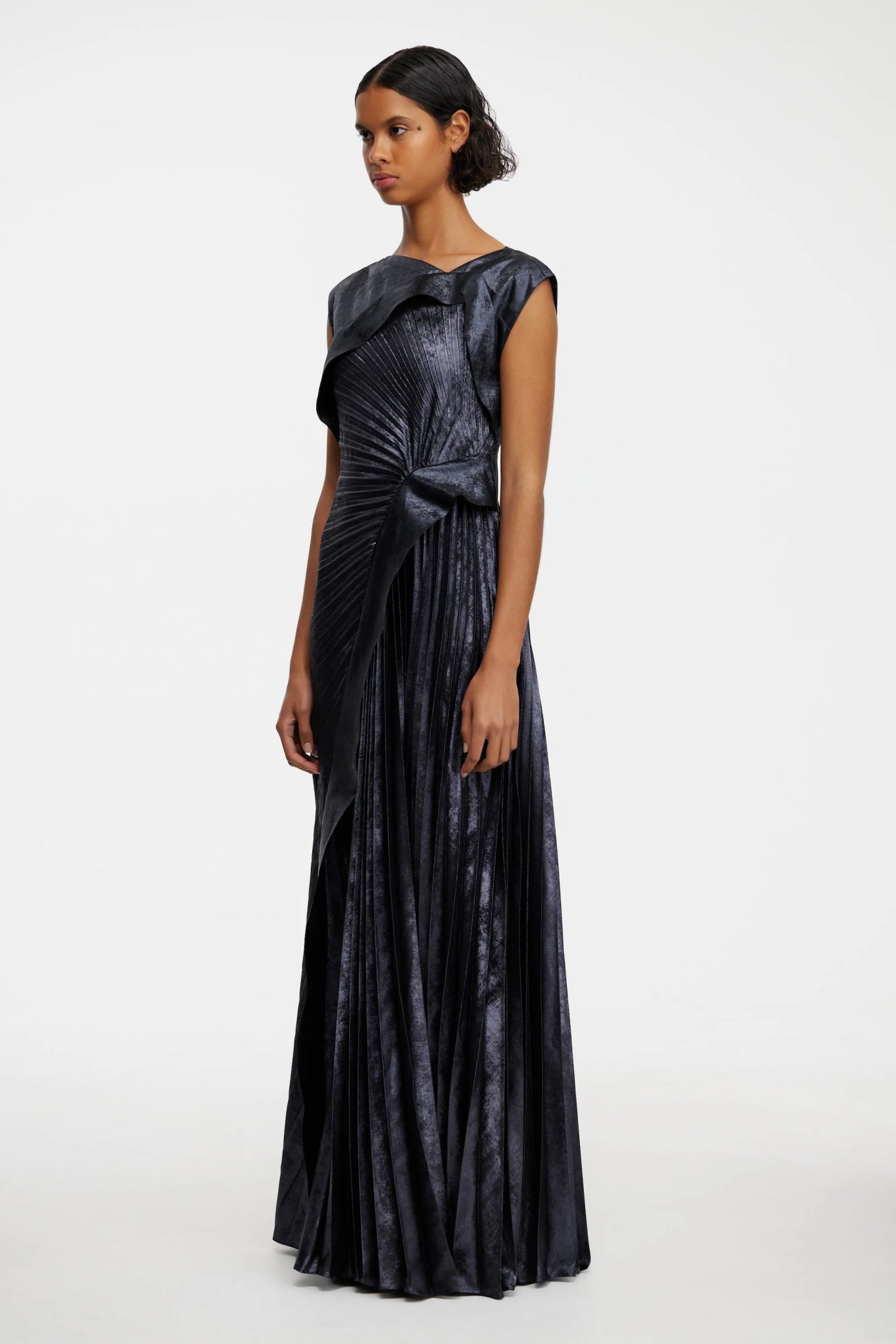 Pithill Maxi Dress (Metallic) - SODA Fashion Haus