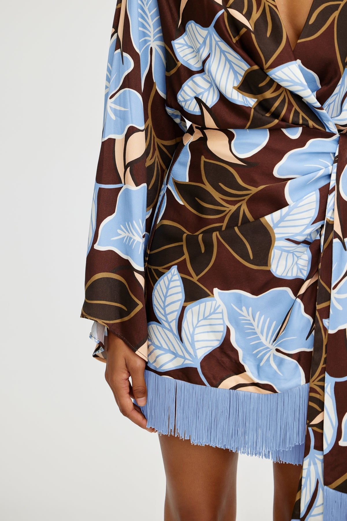 Rainforest Rosa Wrap Dress - SODA Fashion Haus