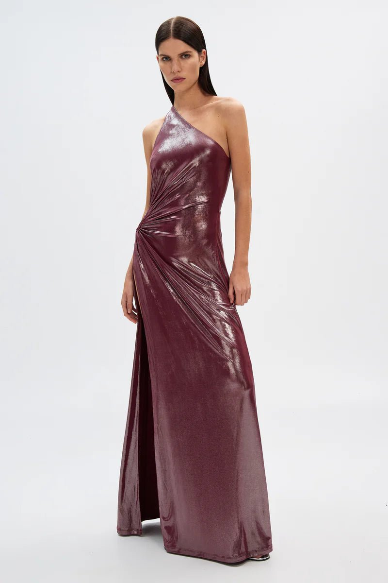 Sabine Foil Jersey Dress - SODA Fashion Haus