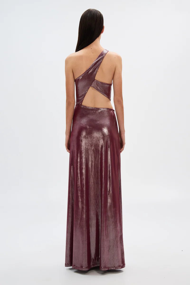 Sabine Foil Jersey Dress - SODA Fashion Haus