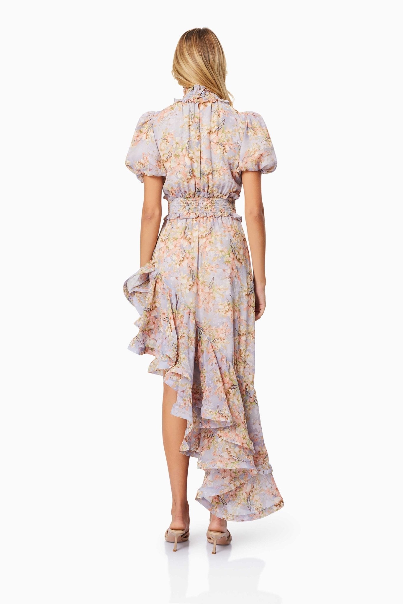 Sahara Midi Hilo Dress In Purple - SODA Fashion Haus