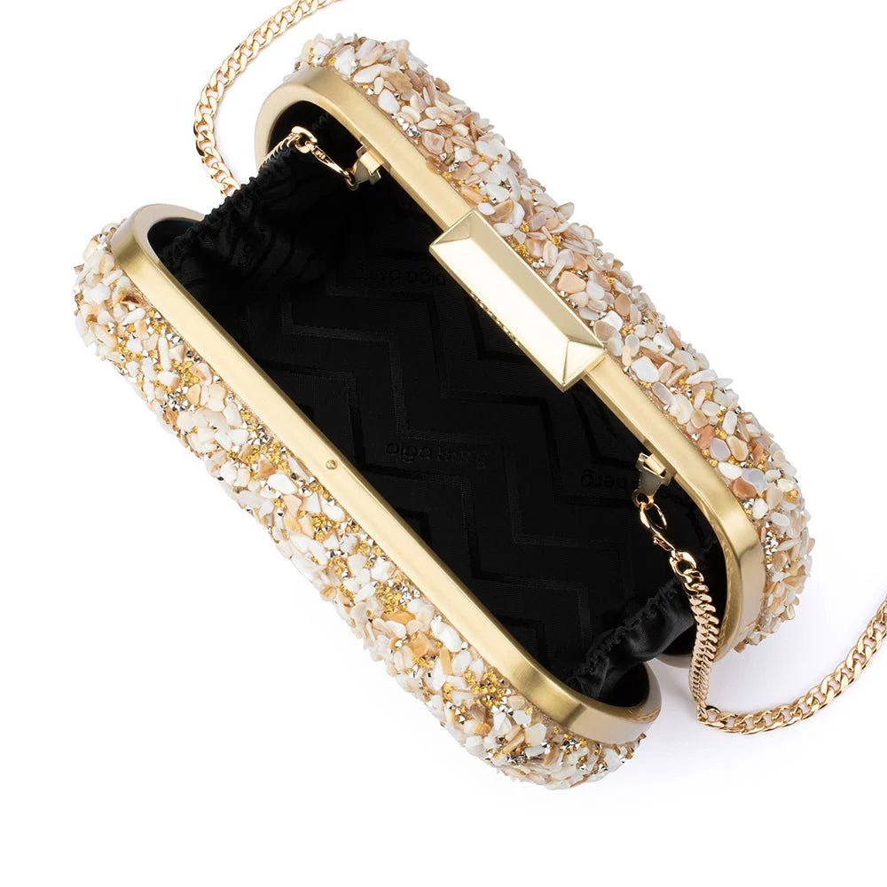 Savannah Pebble Clutch - SODA Fashion Haus