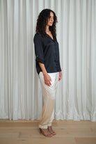 Silhouette Shirt - Black - SODA Fashion Haus