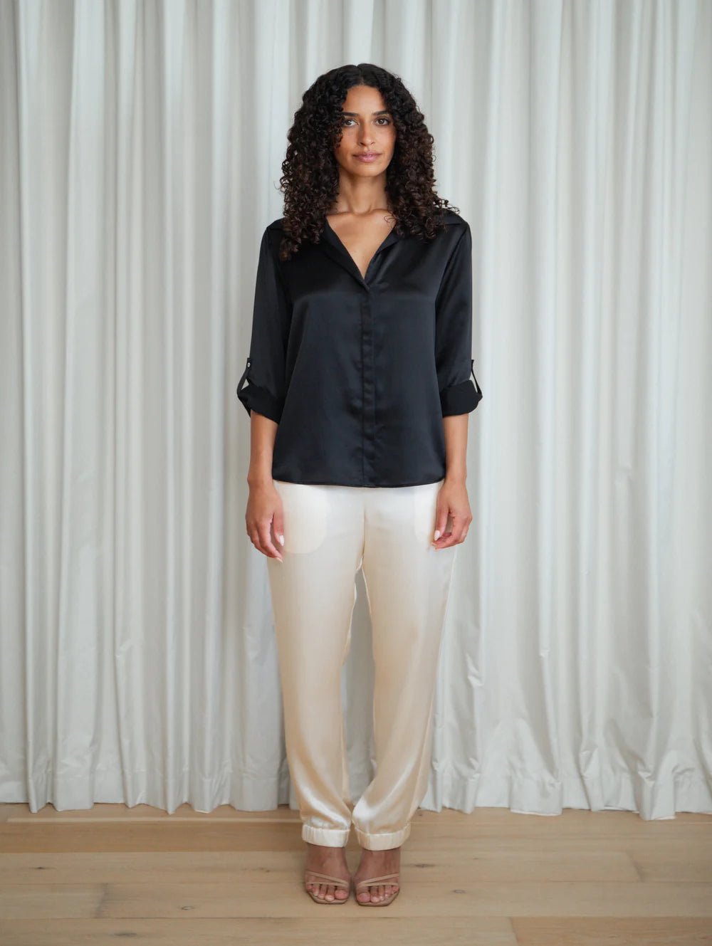 Silhouette Shirt - Black - SODA Fashion Haus