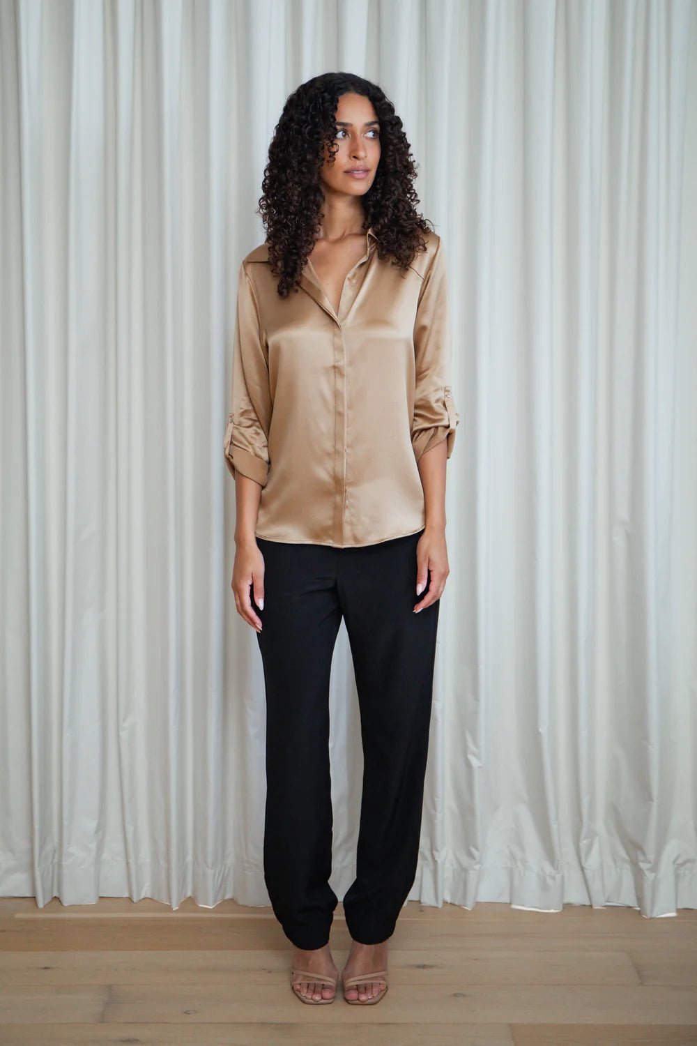 Silhouette Shirt - Bronze - SODA Fashion Haus