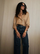 Silhouette Shirt - Bronze - SODA Fashion Haus