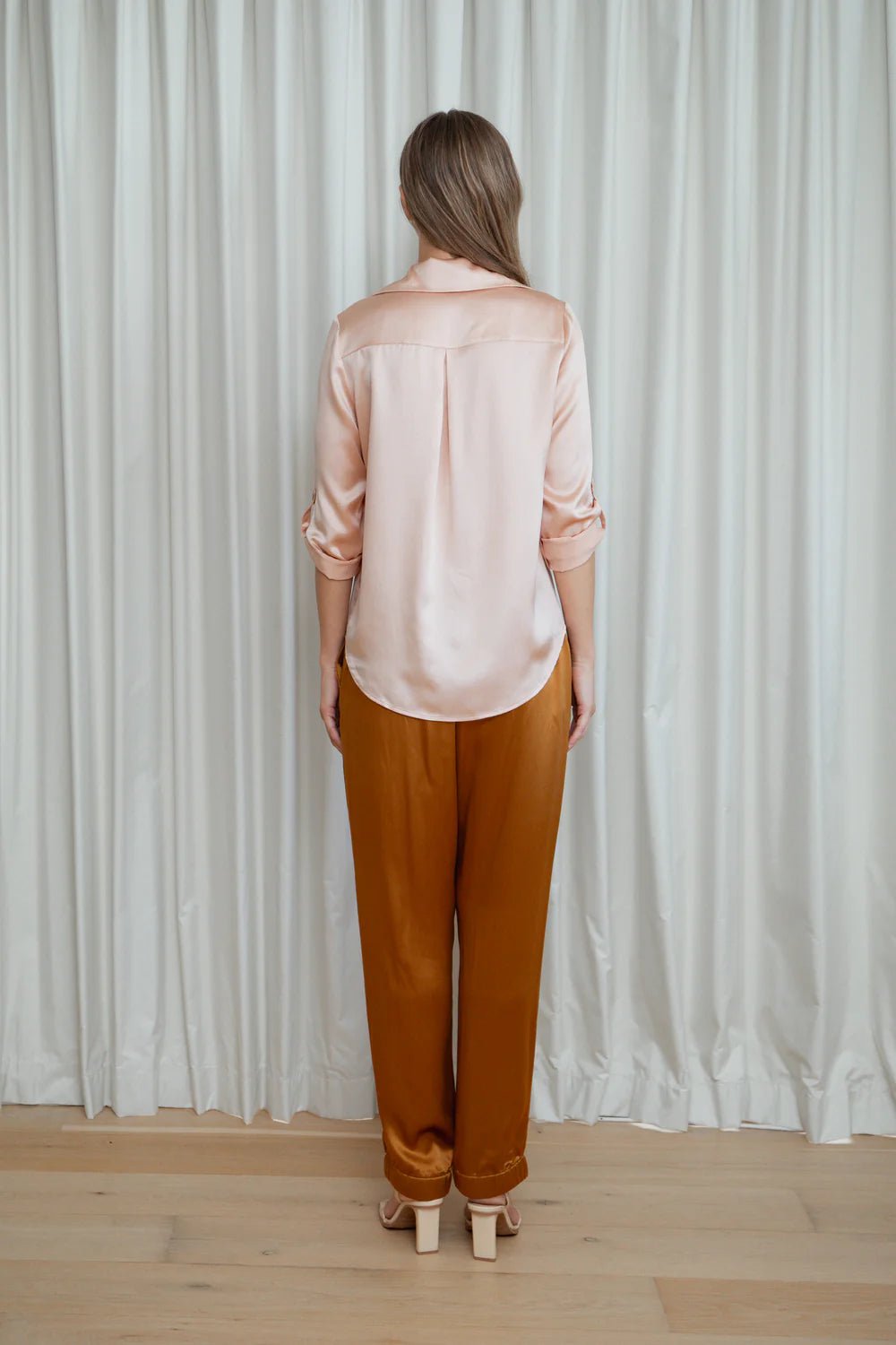 Silhouette Shirt - Dusty Rose - SODA Fashion Haus