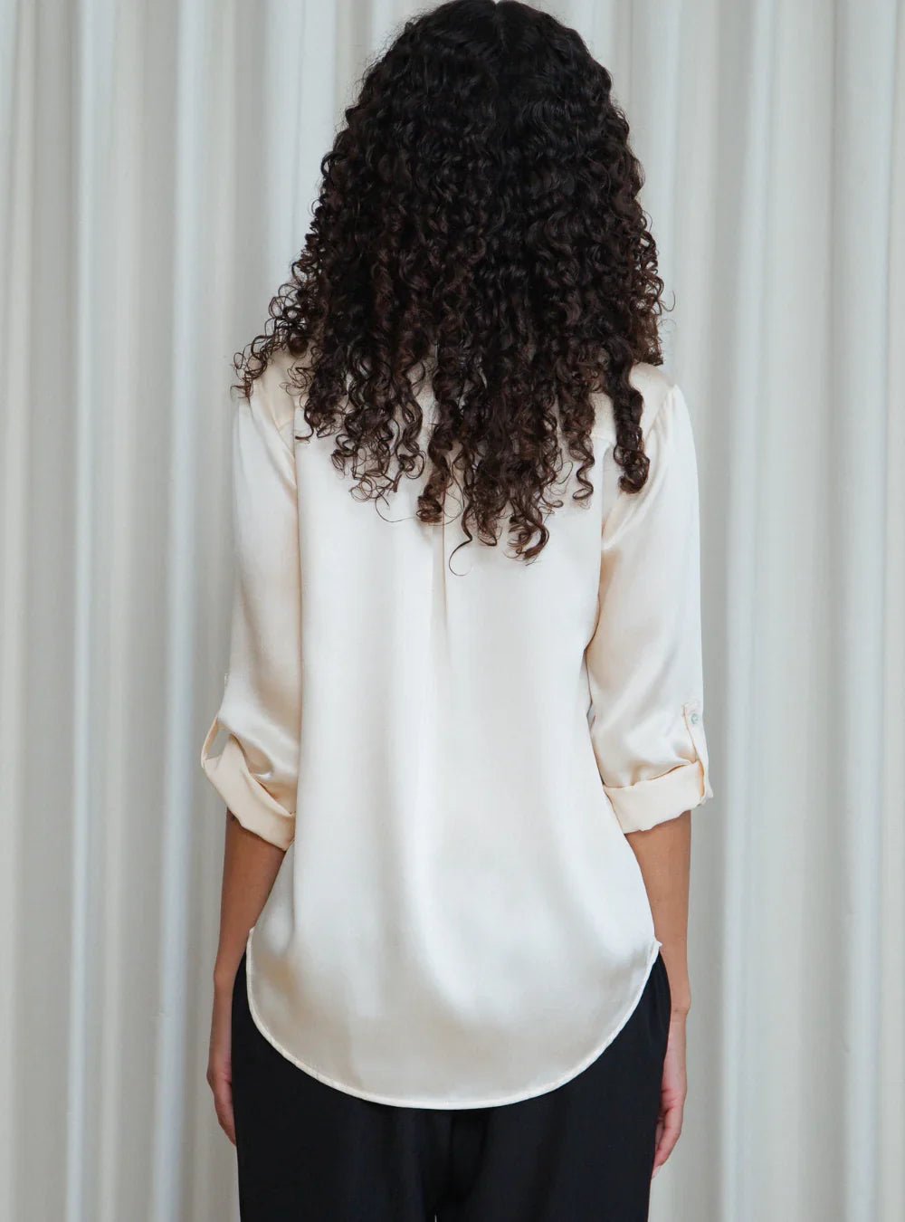 Silhouette Shirt - Vanilla - SODA Fashion Haus