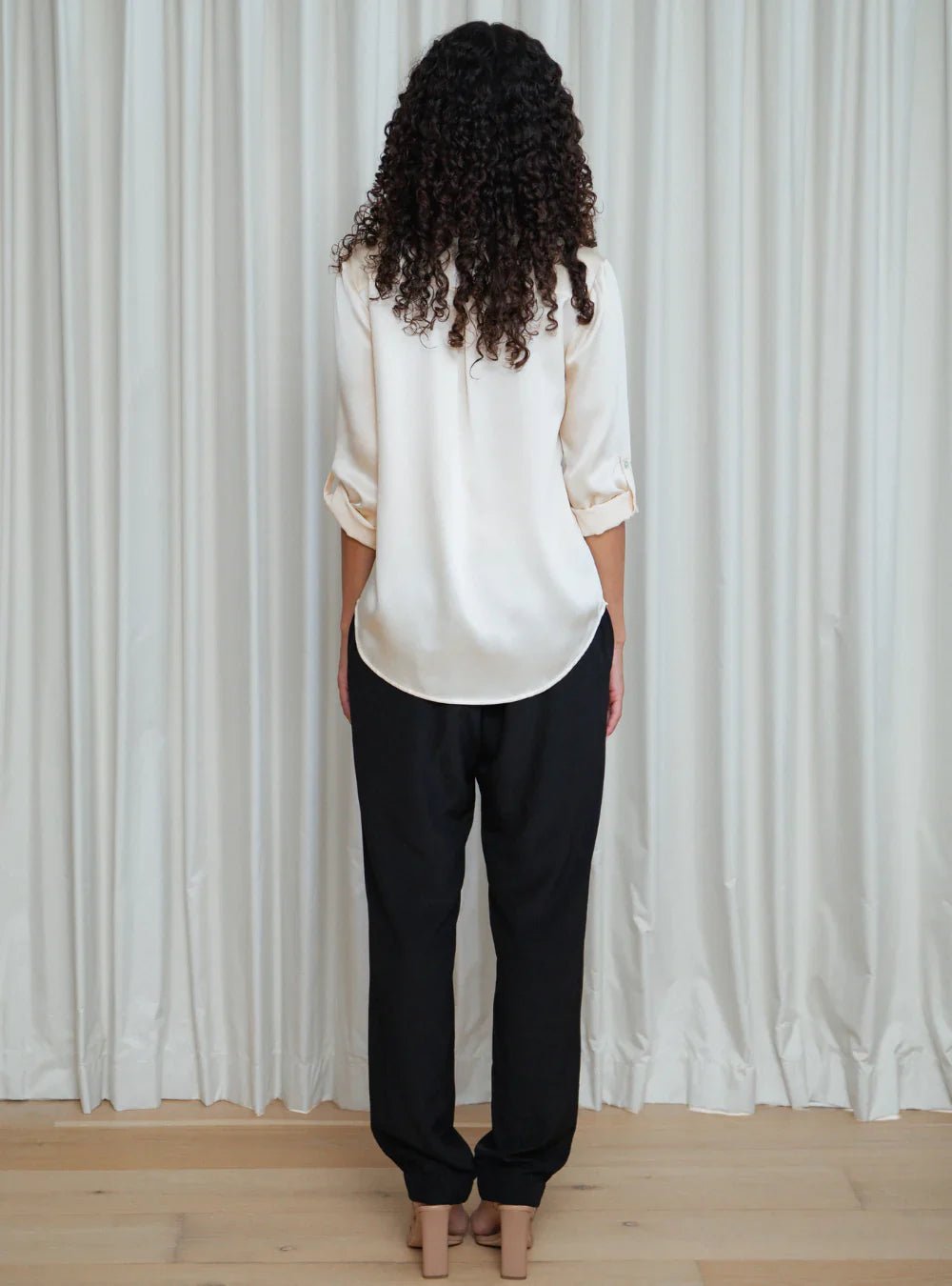 Silhouette Shirt - Vanilla - SODA Fashion Haus