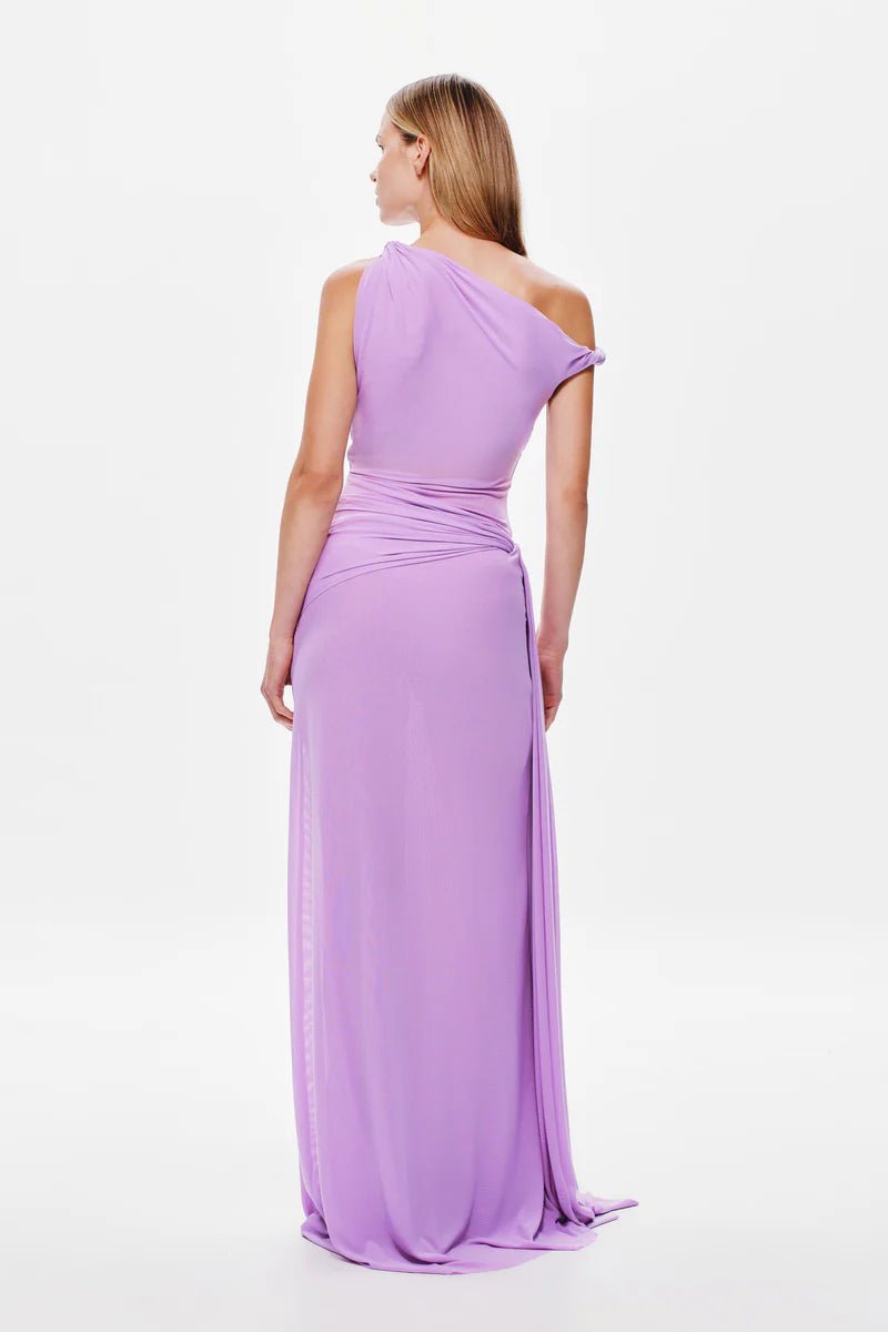 Sisal Mesh Dress - Lilac - SODA Fashion Haus