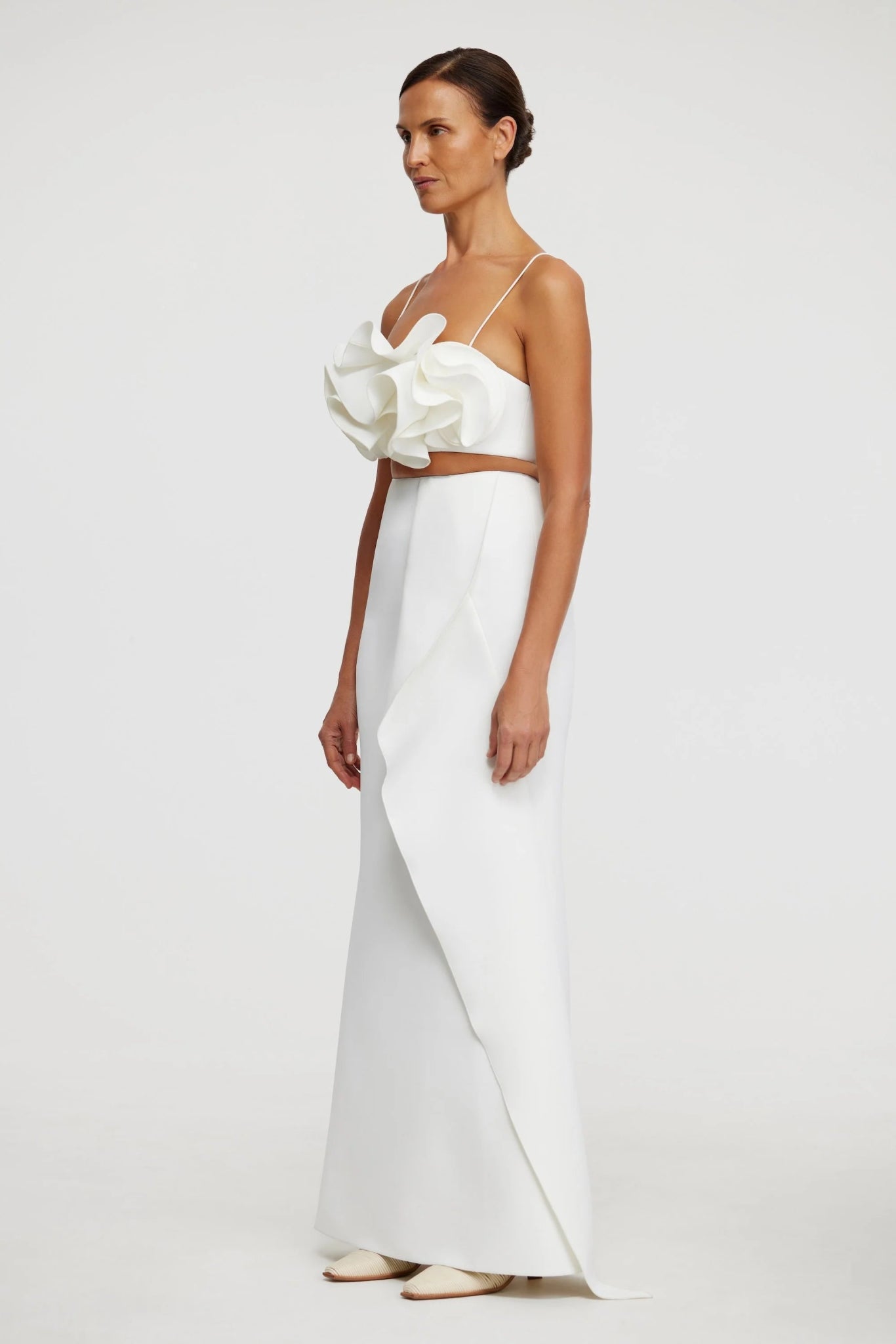 Underwood Maxi Skirt (Ivory) - SODA Fashion Haus