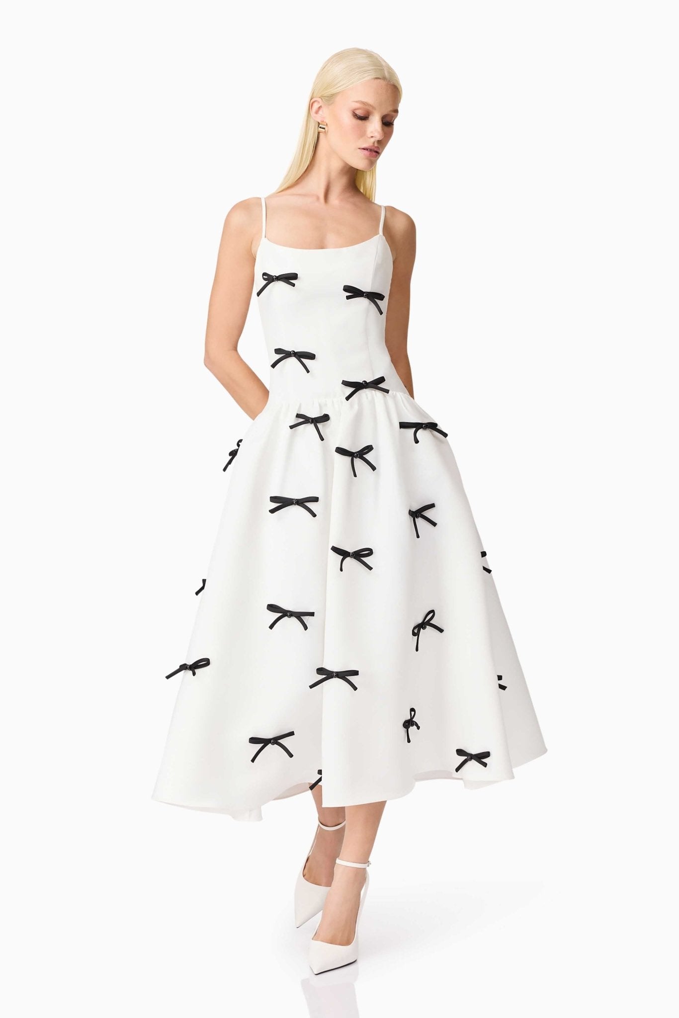 Ursula Midi Dress - Ivory - SODA Fashion Haus