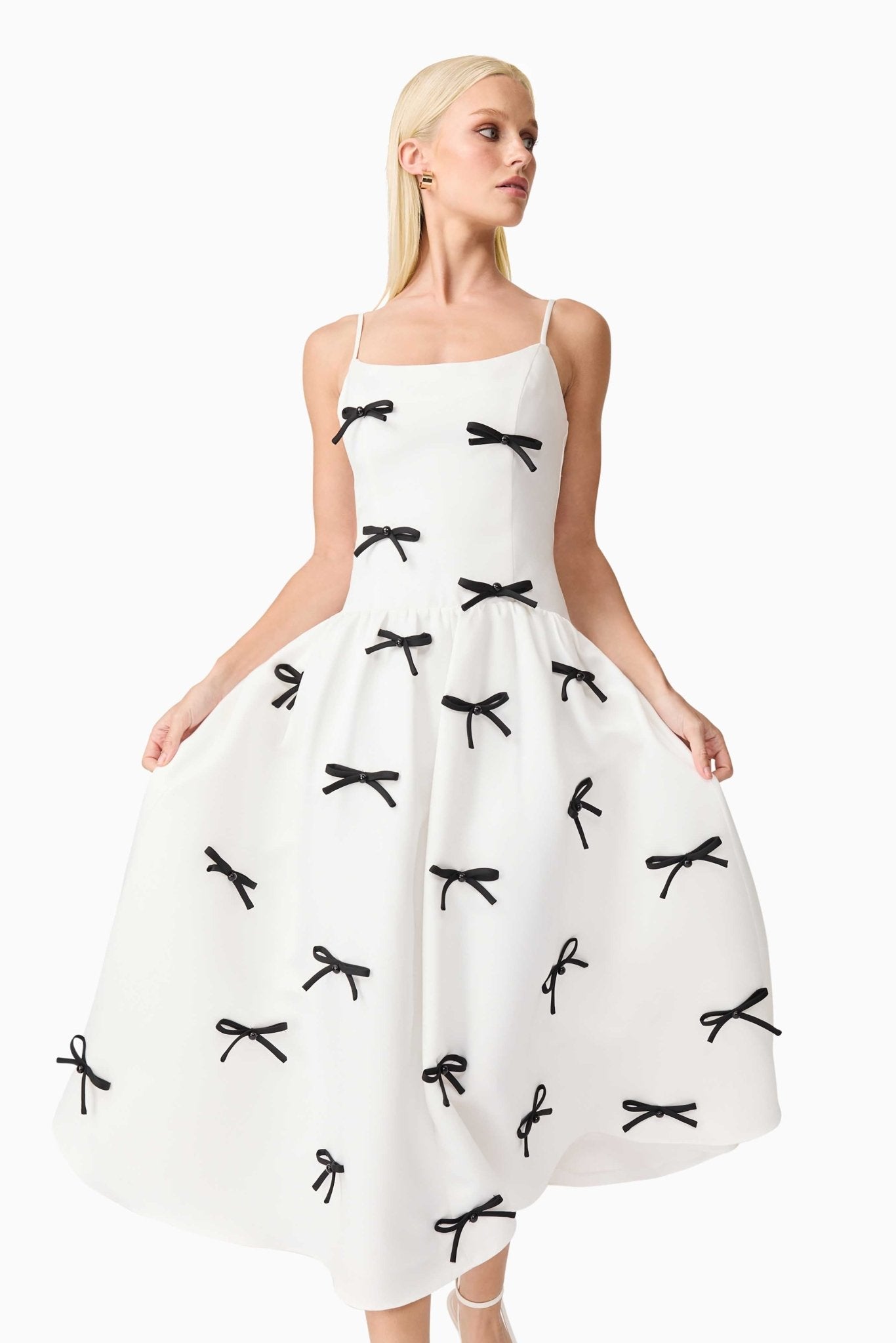 Ursula Midi Dress - Ivory - SODA Fashion Haus