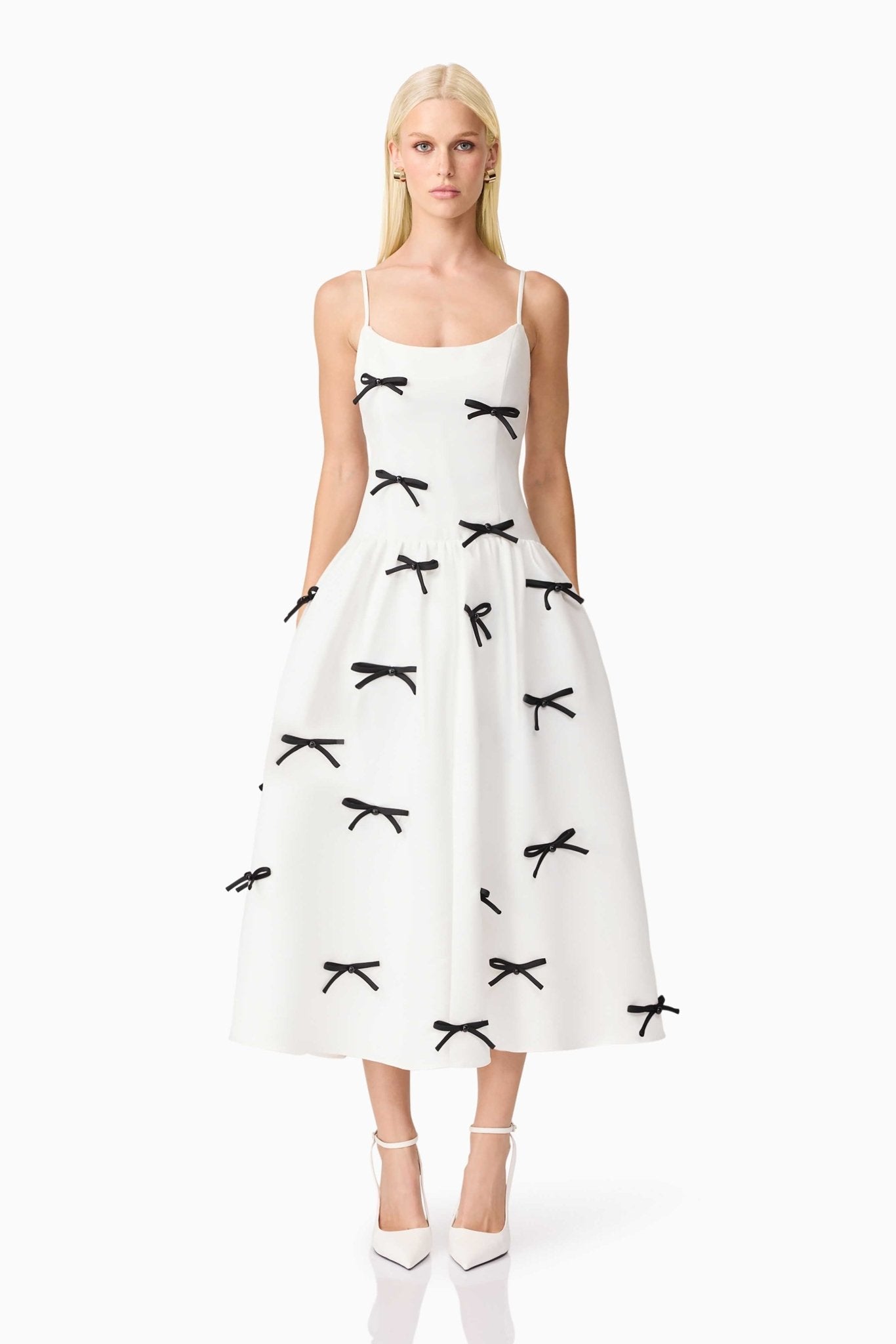 Ursula Midi Dress - Ivory - SODA Fashion Haus