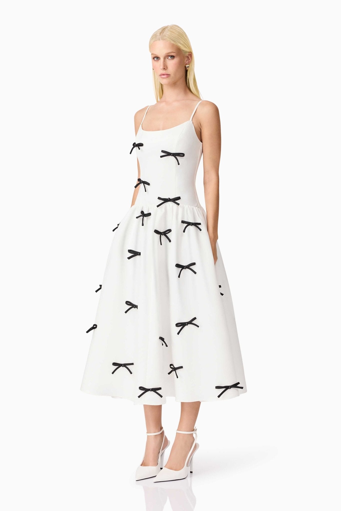 Ursula Midi Dress - Ivory - SODA Fashion Haus