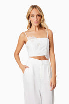 Abigail Top Ivory - SODA Fashion Haus