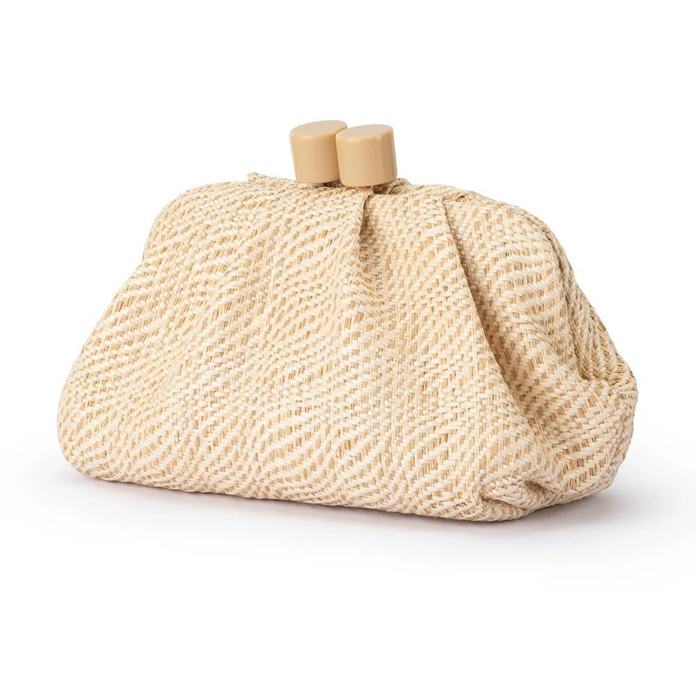 Addison Woven Clutch - SODA Fashion Haus